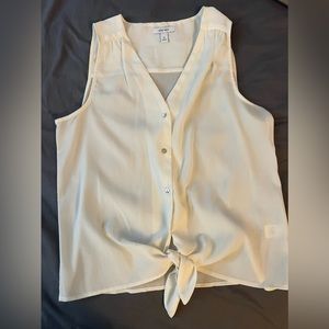 Nine West Button Down Blouse Vest